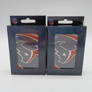 2 Sealed Playing Card Decks  Houston Texans